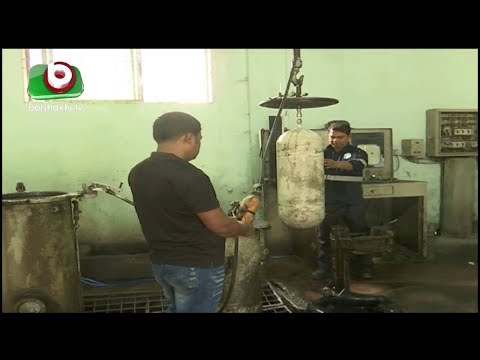 অগ্নি-দুর্ঘটনার পর গ্যাস সিলিন্ডার পরীক্ষার জন্য ভিড় | Gas Cylinder Testing | Bangla News