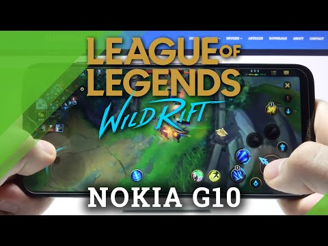 NOKIA G10 Example League of Legends : Wild Rift Gameplay | Check Settings & Gaming Possibilities