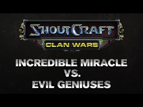 SHOUTCraft Clan Wars - Incredible Miracle vs Evil Geniuses
