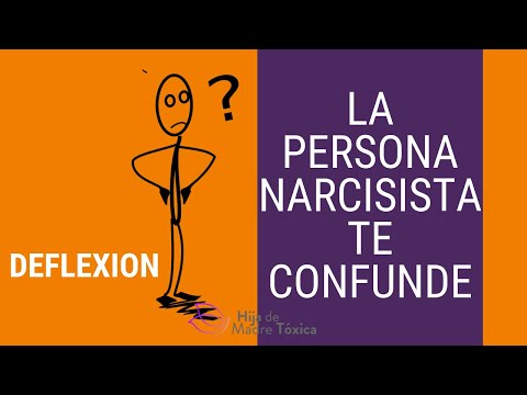 La persona narcisista te CONFUNDE para controlarte. DEFLEXION.