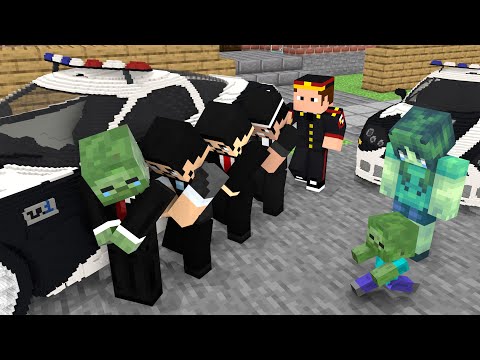 The Story of Poor Zombie Boy and Rich Zombie Girl ( Part 4 ) - Minecraft Animation