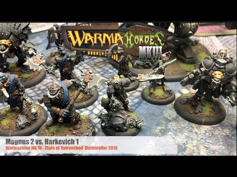 Warmachine Mk III Battle Report - Magnus 2 vs. Harkevich 1