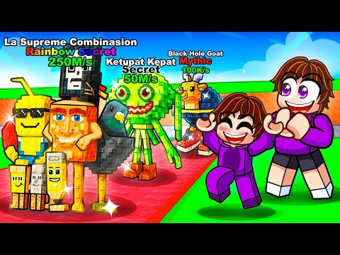 I bought Mini Ziko MAX LUCK to get NEW OP SECRETS in Steal a Brainrot… 🤯