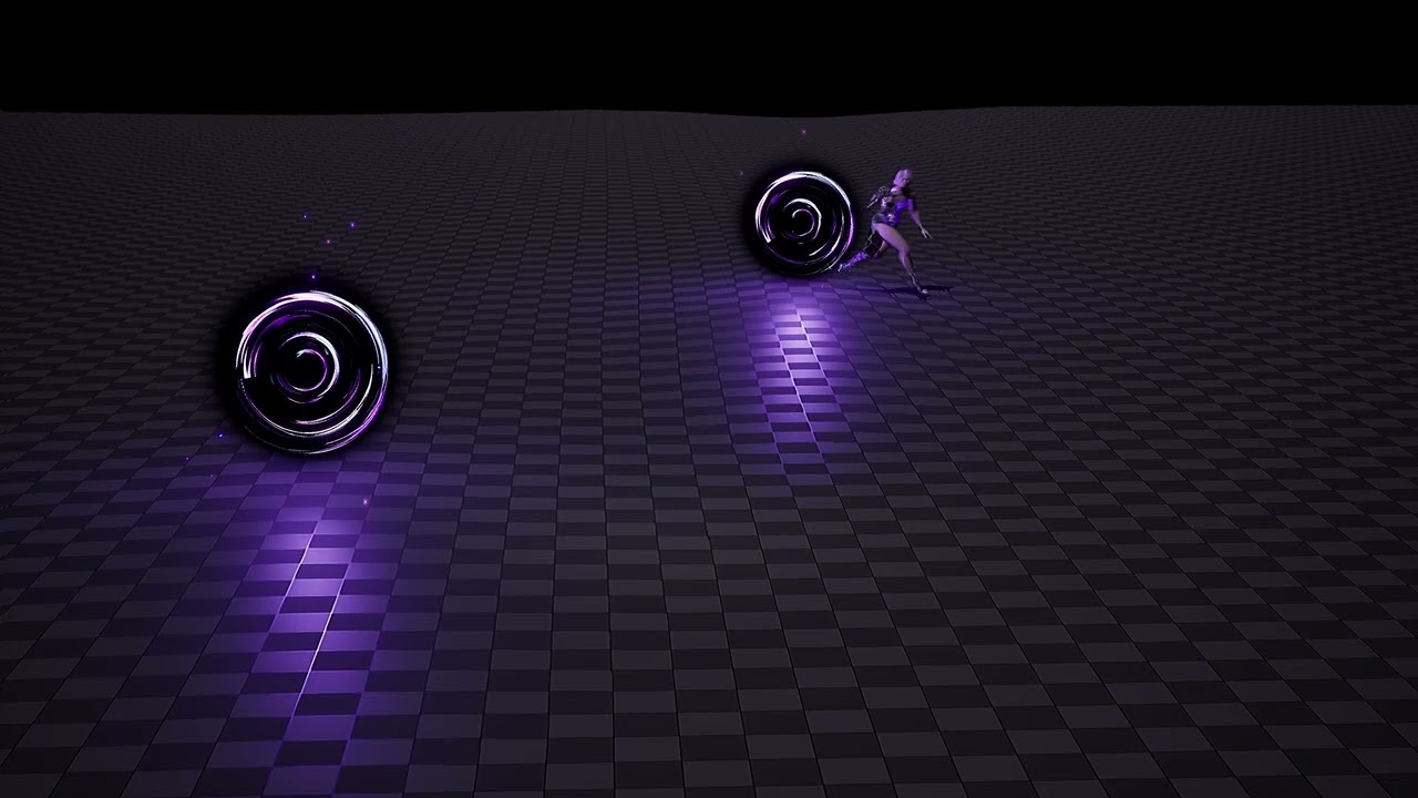 Teletransportation VFX preview