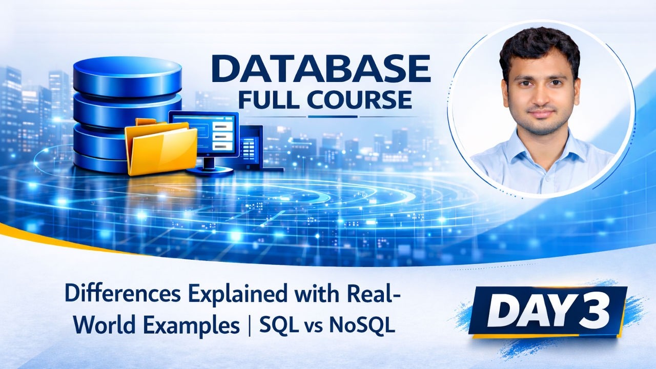 SQL vs NoSQL | Differences Explained with Real-World Examples