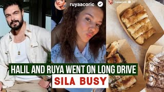 Ruya Coric and Halil Ibrahim Ceyhan Went on Long Drive !Sila Turkoglu Busy