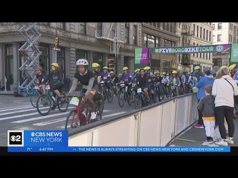 Five Boro Bike Tour brings cyclists from around the world to NYC