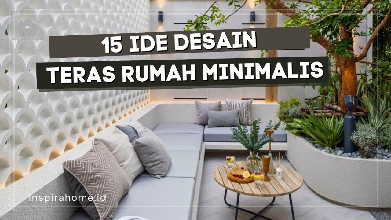 15 Minimalist Home Terrace Design Ideas