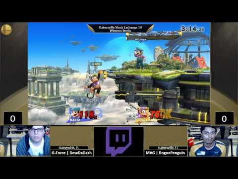 Gainesville Stock Exchange #14 MVG | RoguePenguin VS G-Force | DewDaDash (Winners Semis)