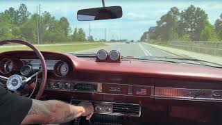 1963 Ford Galaxie 500XL Hardtop 390 Drive By and Test Drive
