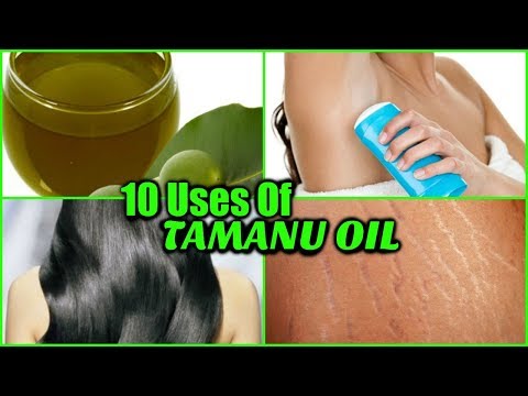 10 BEAUTY USES OF TAMANU OIL! │HEAL ACNE, ERASE WRINKLES, INCREASE HAIR GROWTH, NATURAL DEODORANT!