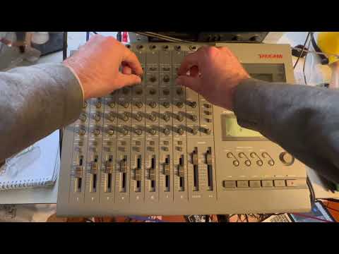 How to mixdown from cassette to a DAW | Tascam 488 Portastudio