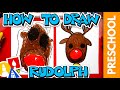 How To Draw Rudolph Preschool