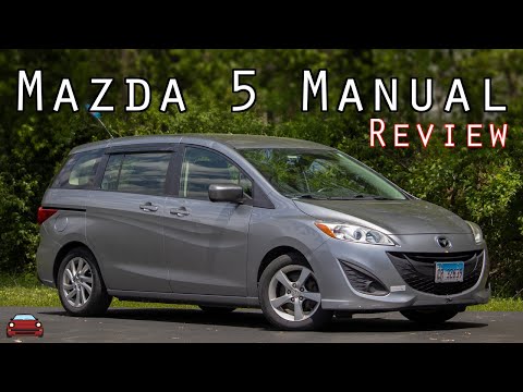 2012 Mazda 5 Manual Review - The LAST Manual Transmission Minivan!