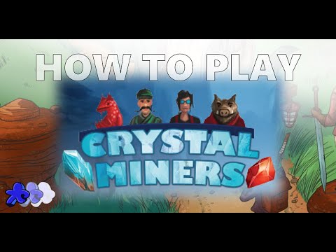 How To Play Crystal Miners | A Roll’n’Write by Ryan Laukat