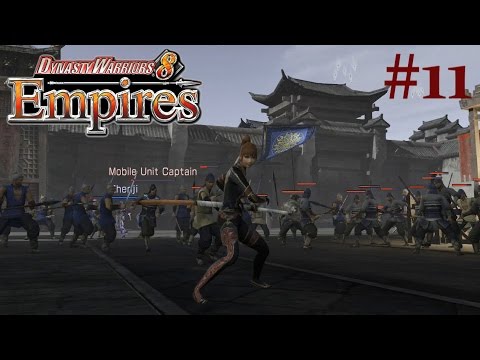 Dynasty Warriors 8: Empires - "Kasumi" PS4 Walkthrough Part 11: Invasion of Xiapi {English, Full HD}