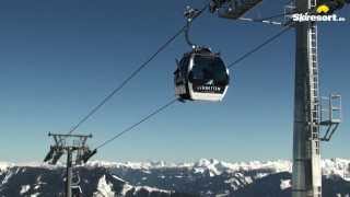 preview picture of video 'Skigebiet Schmitten in Zell am See -- Skifahren Schmittenhöhe'