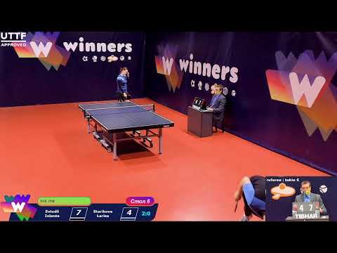 Evtodii Iolanta - Starikova Larisa League of Best Table Tennis 6 16:45 19.12.2020