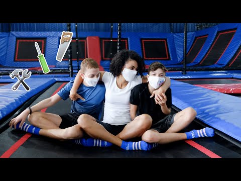 Building an Indoor Trampoline Park in Rio de Janeiro - Big Jump USA