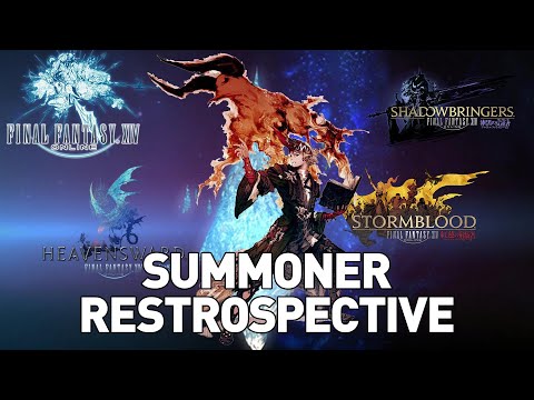 FFXIV - Every Summoner Skill From Every Expansion (SMN Retrospective)