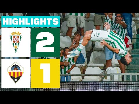 CÓRDOBA CF 2 - 1 CD CASTELLÓN | RESUMEN LALIGA HYPERMOTION