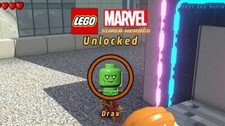 Lego Marvel-Unlock Drax-3rd Drax mission
