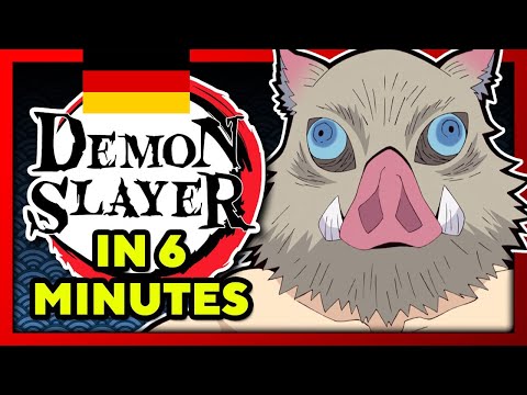 Demon Slayer in 6 MINUTEN | Anime in Minuten (German/Deutsch)