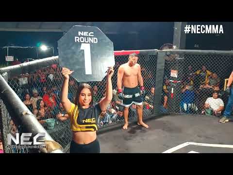 NEC 60 - luta 4 Michel "Trator" vs Rodrigo "Marmota" - 07/10/23 - Calçone / AP/ Br