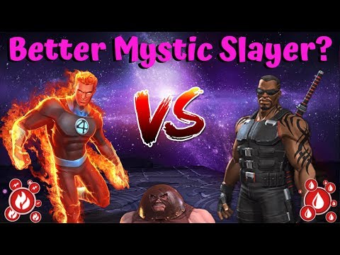 Human Torch vs Blade! Better Mystic Slayer?! - Marvel Contest of Champions