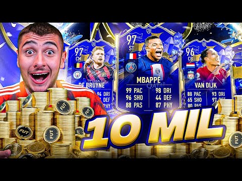 I Spent 10 MILLION COINS On Packs!