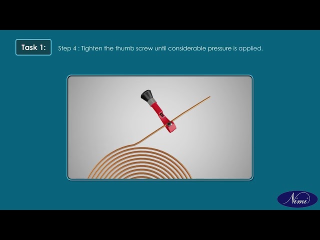 pinch-off copper tubing