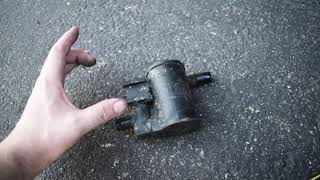 How to replace a 2014 Kia Rio Vent Valve Solenoid.