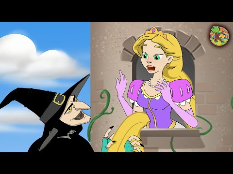 La Strega Visita Raperonzolo Nella Torre 🗼 👱🏻‍♀️ 😳 | Fiabe e Storie | KONDOSAN