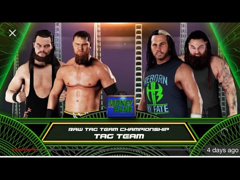 WWE2K18  The B Team vs The Deleters of Worlds Raw tag team championships