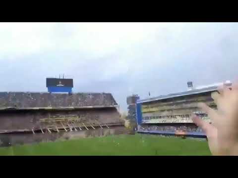 Gol de Lucas Pratto a Boca en la Bombonera desde la tribuna. Final Copa Libertadores Ida. 11/11/2018