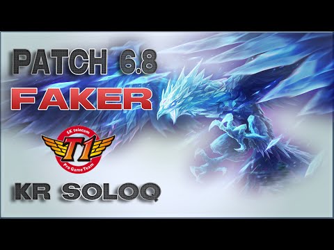 SKT T1 Faker | Anivia Mid | Patch 6.8 | KR SoloQ | Full game