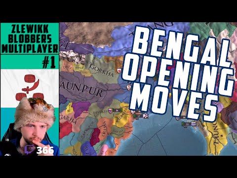 [EU4] Opening Moves in Bengal Multiplayer Game