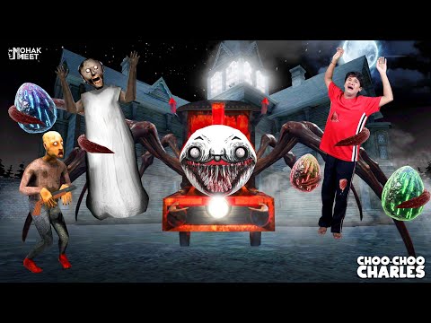 GRANNY VS CHOO CHOO CHARLES SHORT FILM : ग्रैनी | TRAIN MONSTER HORROR GAME || MOHAK MEET