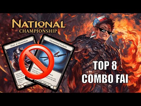 FABTCG US Nationals Top 8 ft Spencer Freeman | Combo Fai Deck Tech