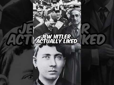 The only Jew Hitler called him Edeljude (Noble Jew) WHY?