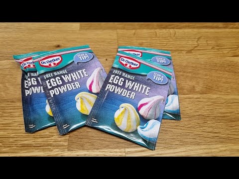 Cukraus glajus sausainiams iš kiaušinio baltymų miltelių