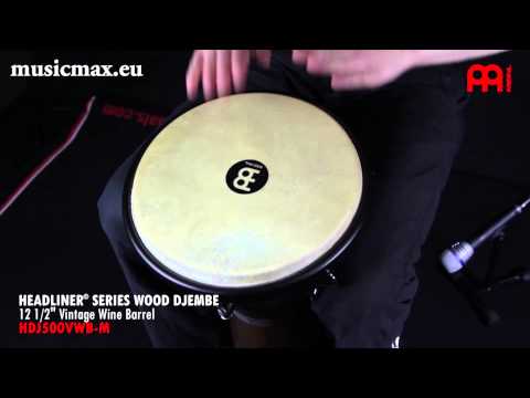 MEINL WOOD DJEMBE HDJ500VWB-M | Demonstration of sound