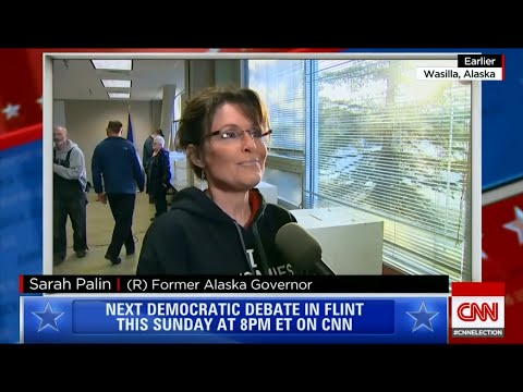 • Sarah Palin: Trump vs Hillary • 3/1/16 •