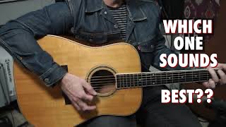 Video thumbnail for ACOUSTIC GUITAR MIC SHOOTOUT! Neumann KM184 - Shure SM81 - AKG 451 - Shure KSM137 - Rode NT5 by Tim Nienhuis