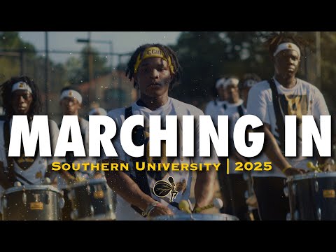 Marching In | Alabama State University | SU 2025