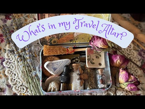 What’s in my Travel Altar? My Mini Witchcraft Essentials