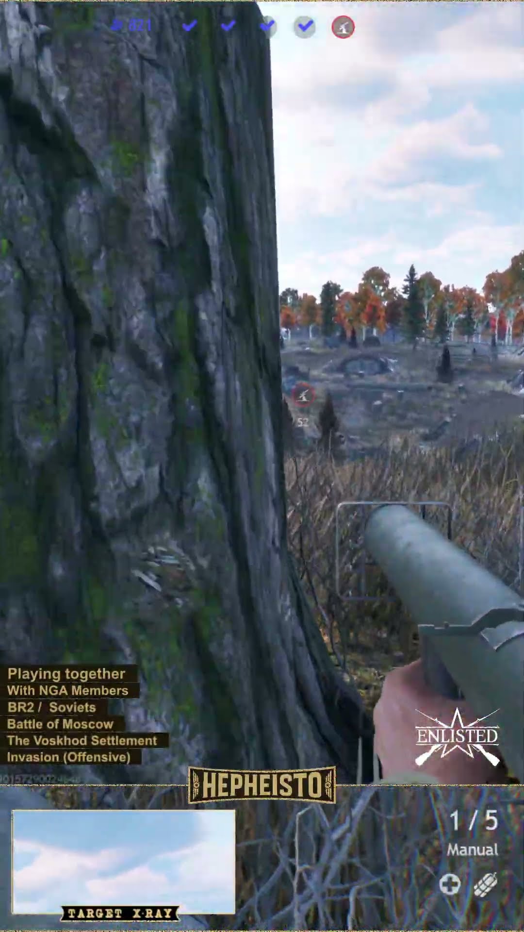 Anti Tank Gunner eliminates Panzer II C with M1 Bazooka