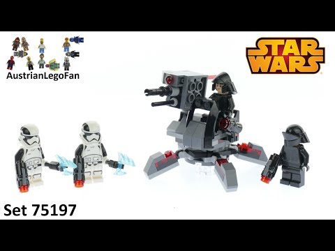 Ans 75197 LEGO STAR WARS de premier ordre spécialistes Battle Pack 108 PIECES 6