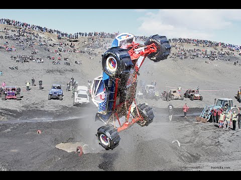 Formula Offroad through water on Iceland!