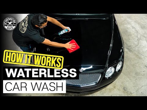 How Does Waterless Car Wash Work? | Black Paint Bentley Continental GT | Chemical Guys Car Care